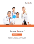 RamSoft PowerServer TelePlus Brochure