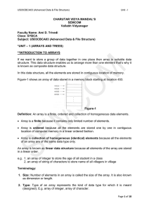 ADFS Study Material Unit-1