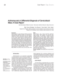 Actinomycosis in Differential Diagnosis of Cervicofacial Mass: A