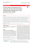 Current status and perspectives of Clonorchis sinensis and