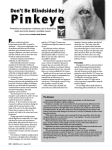 P Prevention and treatment of pinkeye can be frustrating