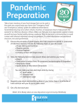 20-to-Ready - Pandemic Preparation