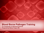 Blood Borne Pathogen Training