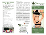 Wrap Brochure - Fort Wayne Massage