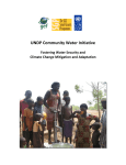 UNDP Community Water Initiative