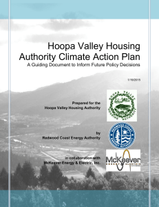 Hoopa Valley Housing Authority Climate Action Plan