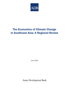 The Economics of Climate Change in Southeast Asia: A
