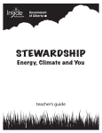 Stewardship: Energy, Climate and You