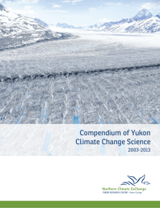 Compendium of Yukon Climate Change Science