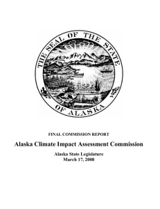 Alaska Climate Impact Assessment Commission Report