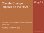 Climate Change Impacts on the HKH