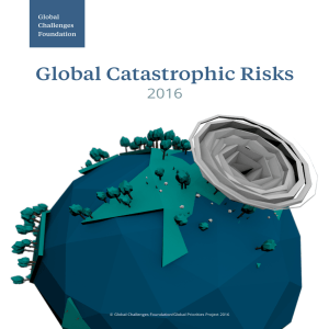 Global Catastrophic Risks - The Global Priorities Project