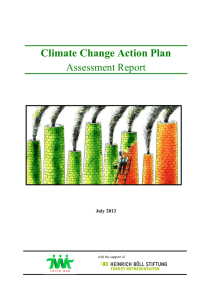 Climate Change Action Plan Assessment Report