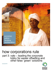 how corporations rule - Friends of the earth international