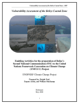 Vulnerability Assessment of the Belize Coastal Zone