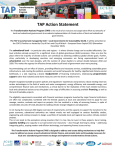 TAP Action Statement