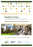 profile brochure - Resilient Cities 2015