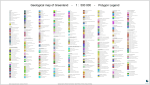 Geological map of Greenland - 1 : 500 000 - Polygon Legend