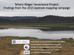 Tehery-Wager Geoscience Project - Canada