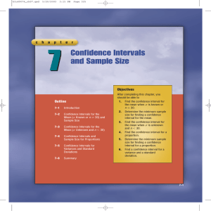 7 Confidence Intervals and Sample Size c