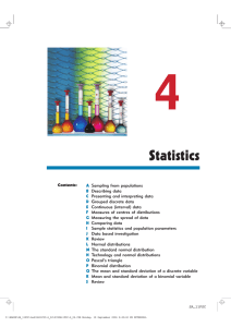4. Statistics - Haese Mathematics