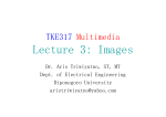 Lecture 3: Images - Dr. Aris Triwiyatno, ST, MT