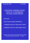 scientific opportunities with an ultrabright