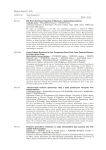 Poster Session Program