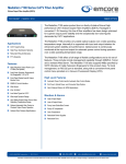 Medallion 7100 Series CATV Fiber Amplifier