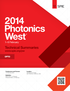 Abstracts for OPTO 2014
