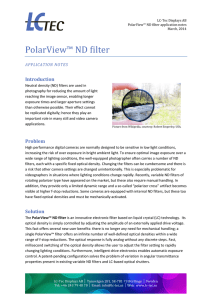PolarView™ ND filter