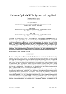 Coherent Optical OFDM System or Long-Haul Transmission