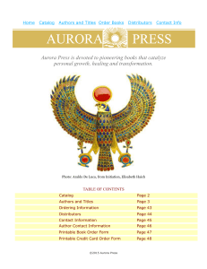 Dane Rudhyar - Aurora Press