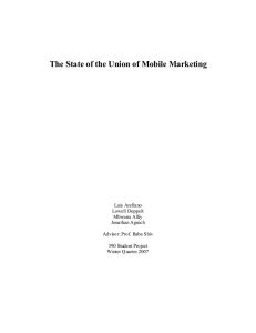 What is Mobile Marketing?