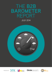 the b2b barometer report - Business Marketing Collective
