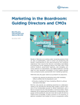 Marketing in the Boardroom: Guiding Directors and