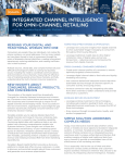 Integrated Channel Intelligence for Omni-Channel