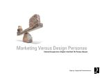 Marketing Versus Design Personas