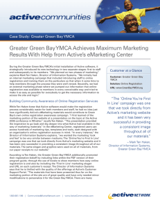 Greater Green Bay YMCA Achieves Maximum Marketing Results