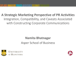 MKT 3230 CONSUMER BEHAVIOUR Namita Bhatnagar