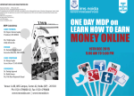 ONE DAY MDP on LEARN HOW TO EARN