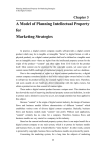A Model of Planning Intellectual Property for Marketing Strategies