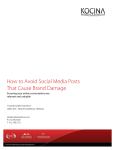 How to Avoid Social Media Posts That Cause Brand Damage