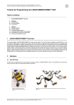 Tutorial for Programming the LEGO® MINDSTORMS™ NXT