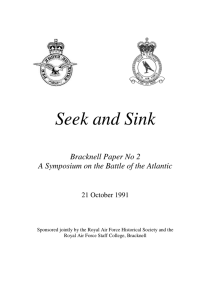 Bracknell Paper 2 - Battle of the Atlantic
