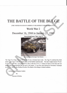 the battle of the bulge