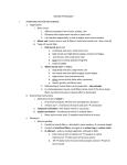 MOTOR PHYSIOLOGY I. PERIPHERAL MOTOR MECHANISMS a