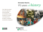 Schneider Electric - 170 years of history