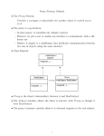 Proxy Pattern: Defined • The P roxy Pattern: