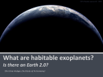 Where`s Earth 2.0? - Institute of Astronomy